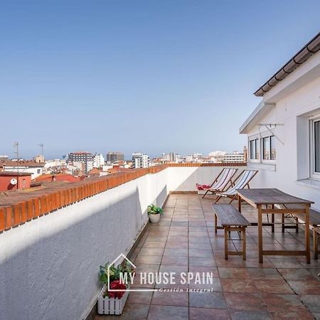 Myhousespain - Atico Con Gran Terraza En Gijon Bagian luar foto