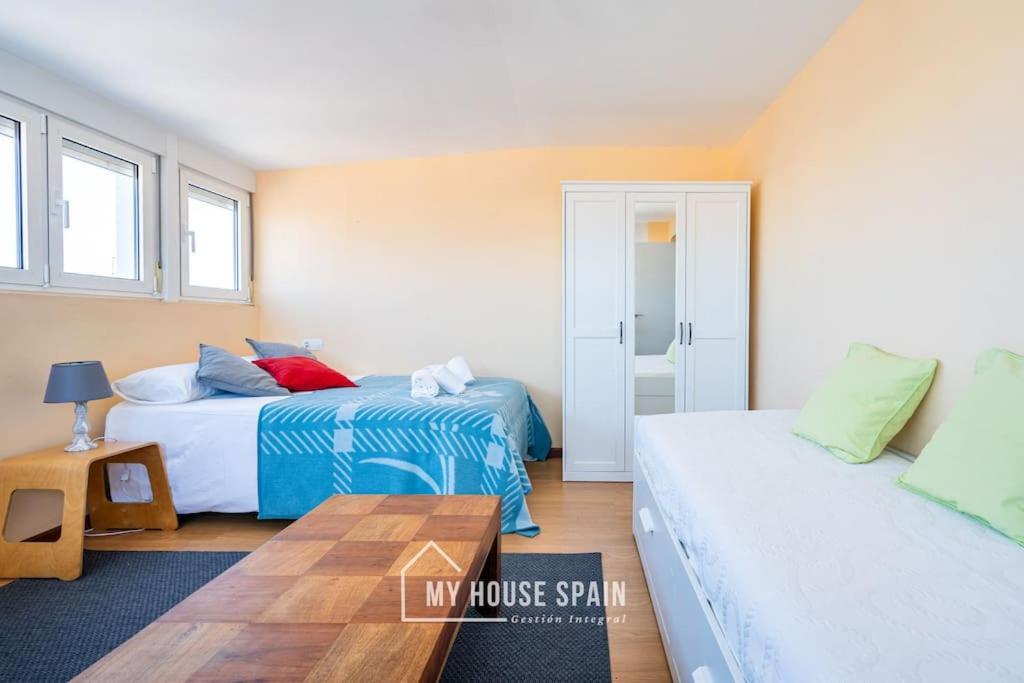 Myhousespain - Atico Con Gran Terraza En Gijon Bagian luar foto